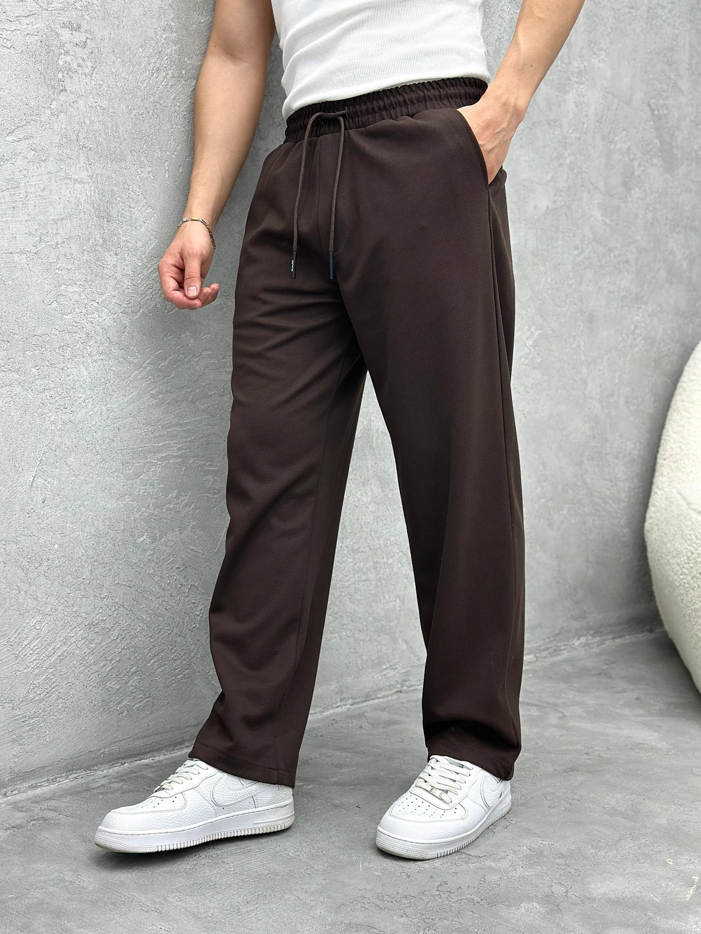 Comfortable Brown Lined Pants