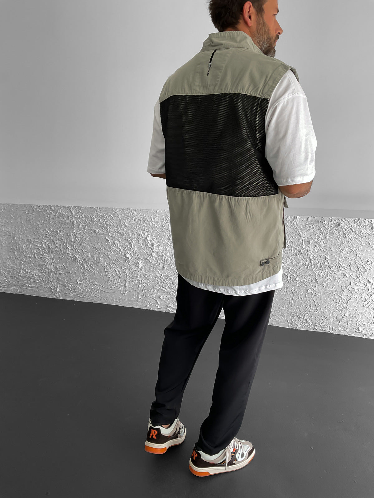 Light Khaki Utility Vest