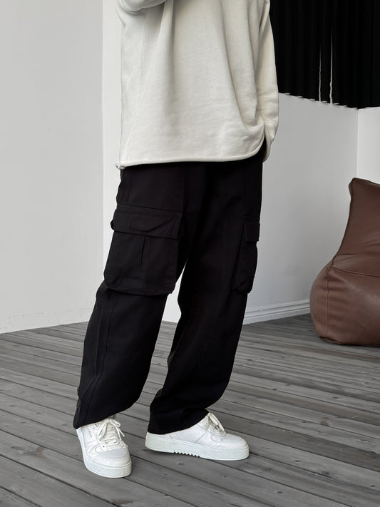 Black Cargo Pants