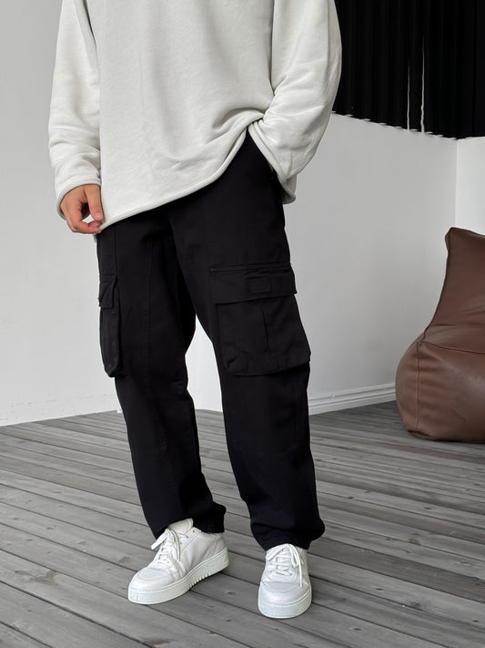 Black Cargo Pants