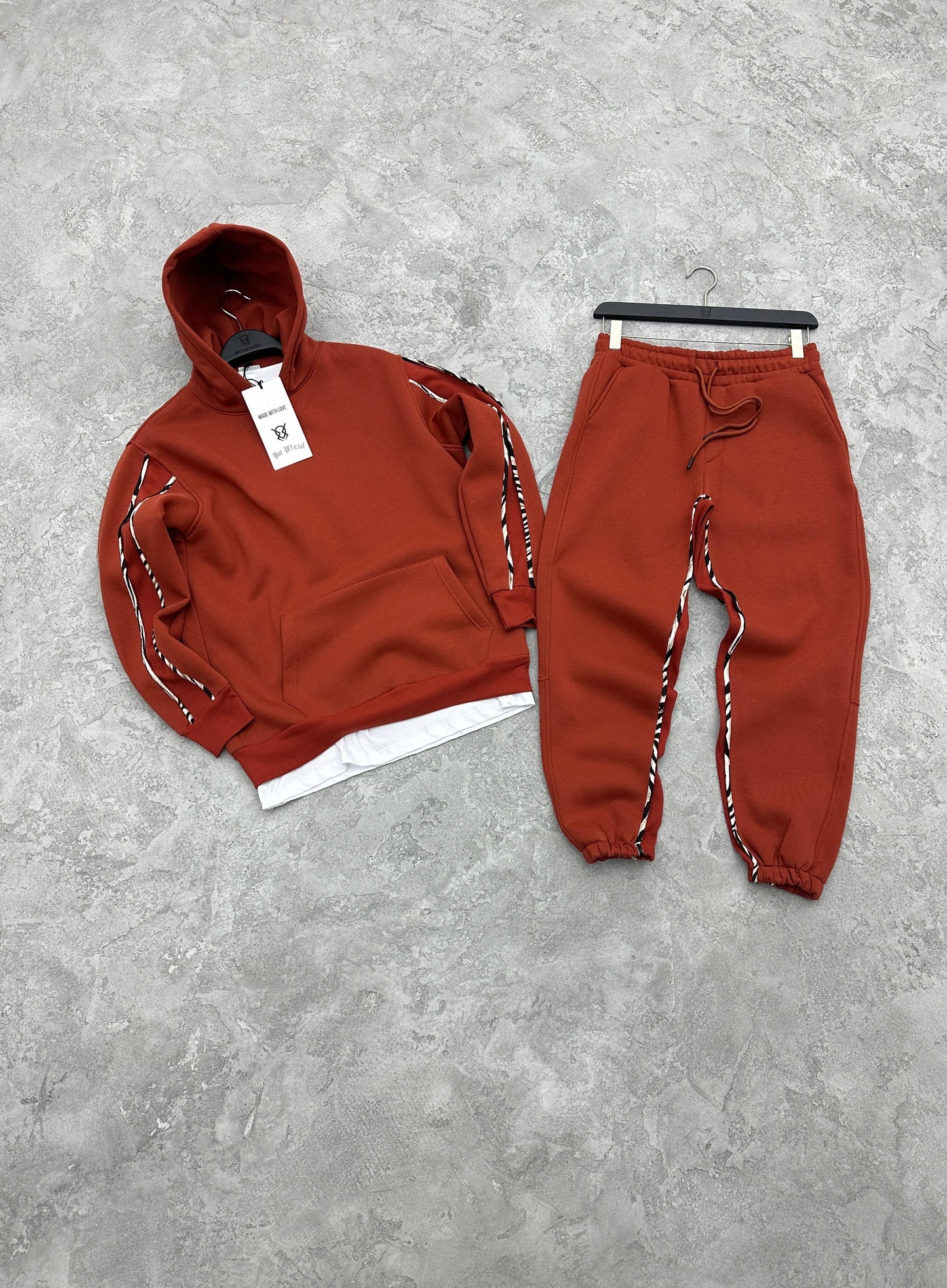 Comfortable Lined Tracksuit Set