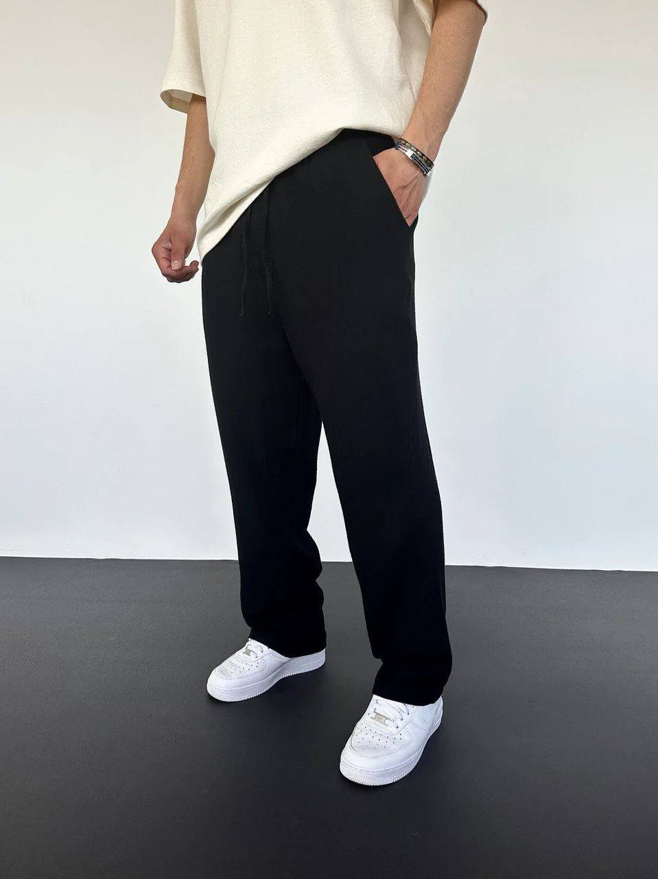 Black Linen Pants