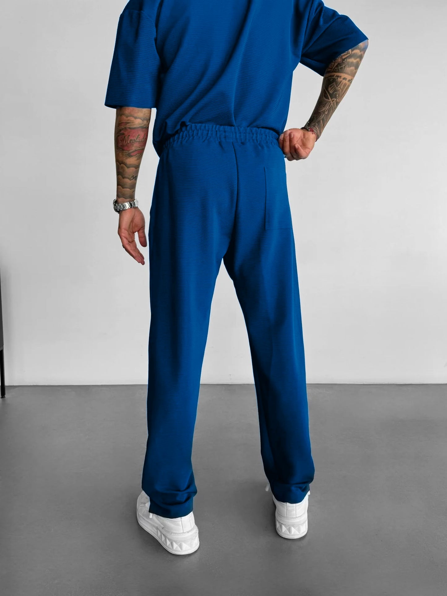 Comfortable Blue Lined Pants