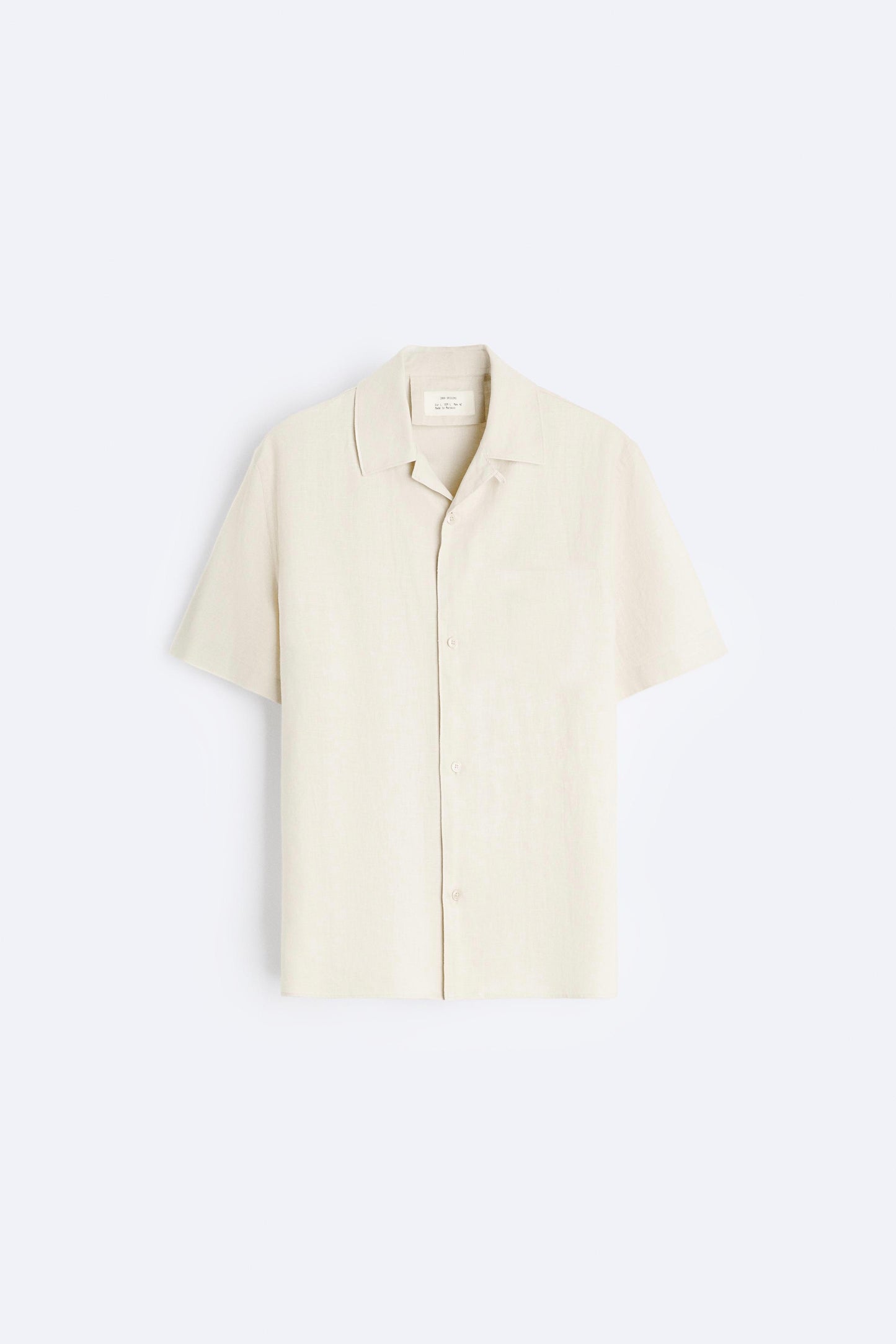 Beige Linen Shirt