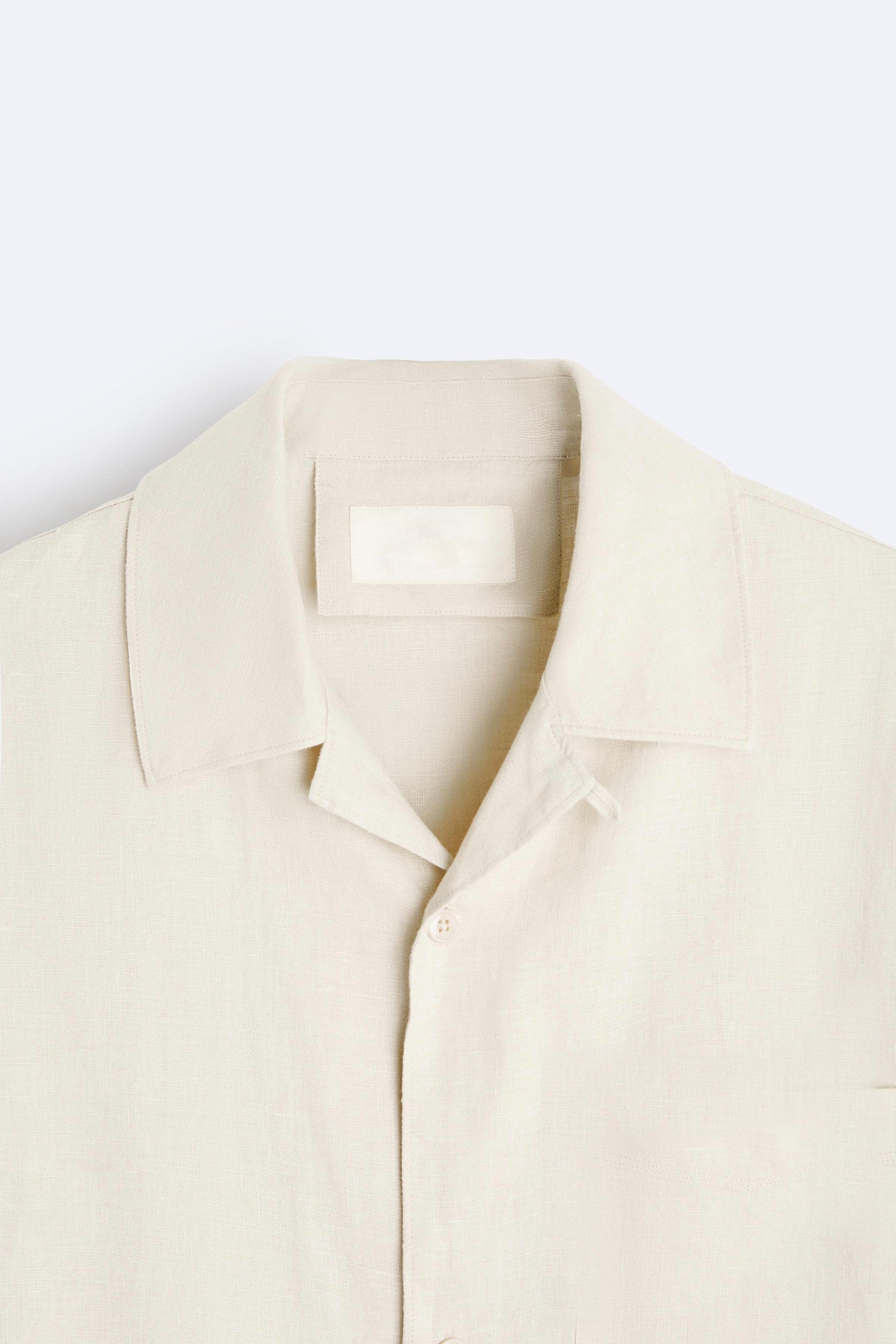 Beige Linen Shirt