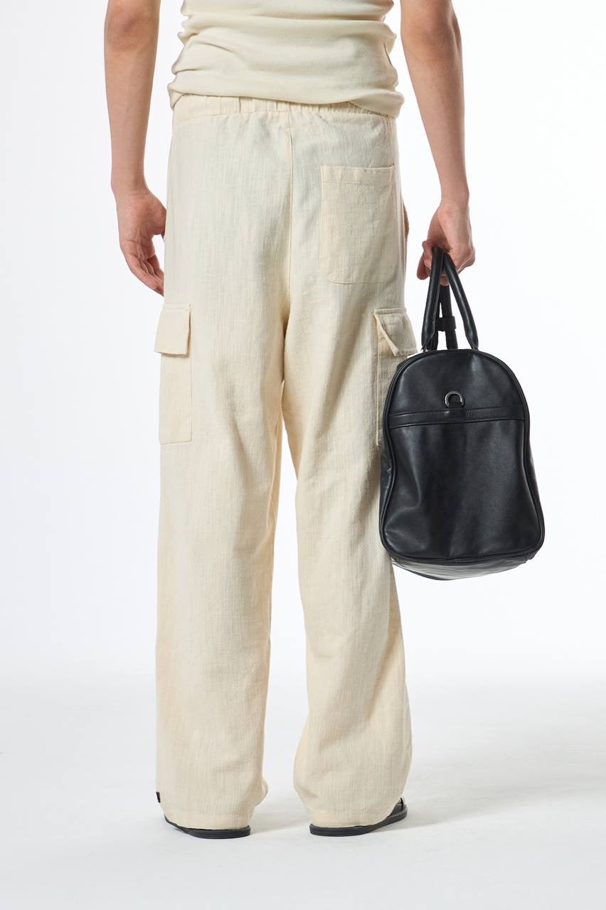 Linen Cargo Pants