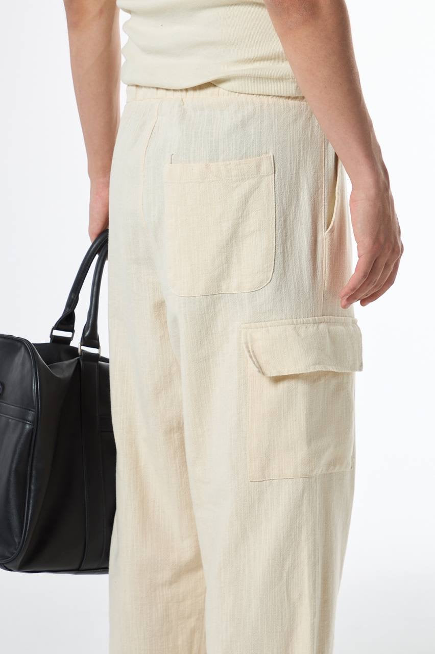 Linen Cargo Pants